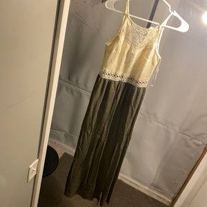 Beautiful long dress never worn!